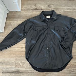 DISSH Leather Shacket